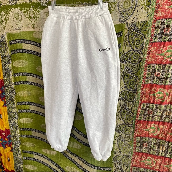 Comfrt Heather Storm Cloud Jogger Athleisure Sweatpants Size Medium - Picture 7 of 16